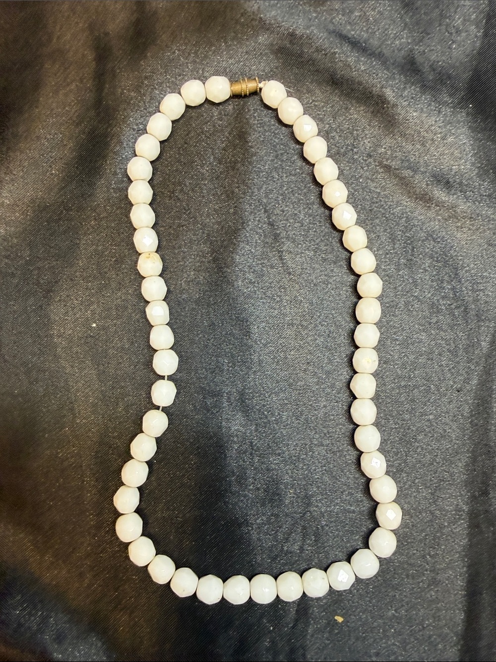 Classic White Beaded Necklace - Elegant Women’s Jewelry